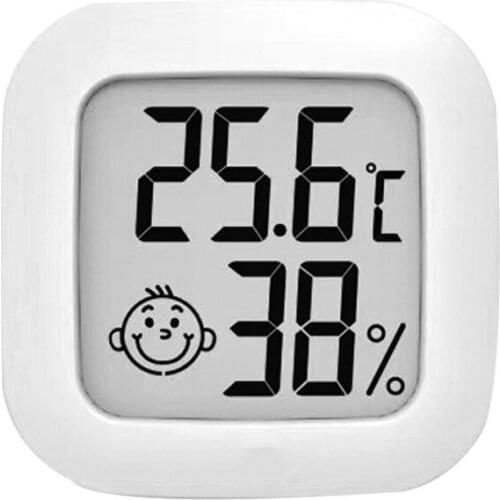 Mini Indoor Thermometer LCD Digital Temperature Room Hygrometer Gauge Sensor Humidity Meter Indoor Thermometer Temperature