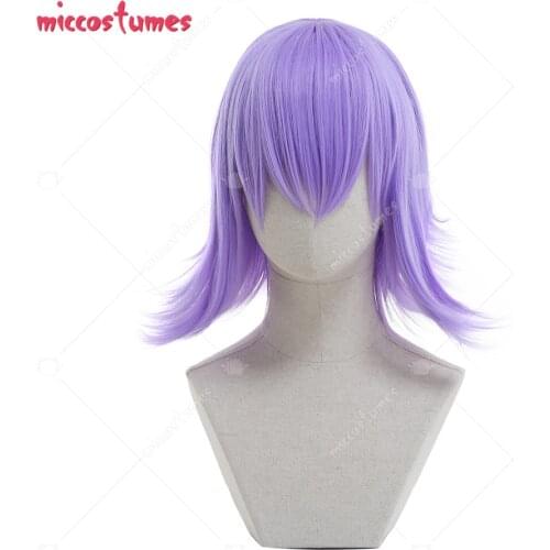 Crona Cosplay Purple Short Wig