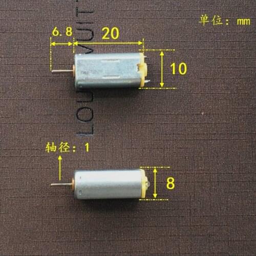 Mini OT-FF-M30 Motor DC1.5V 3V 3.7V 5V 6V 14000RPM High Speed Small Micro M30 DC Motor DIY Toy Model