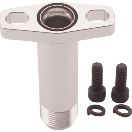 Turbo Oil Return/Drain Flange Adapter For 10AN Garrett Ball Bearing GT28 GT30 GT35