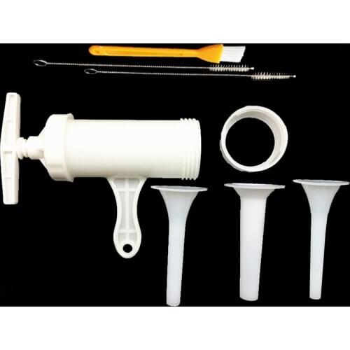 Manual Sausage Stuffer Filling Making Machine Sausage Filler Salami Maker and Funnel Handmade Cooking Tools