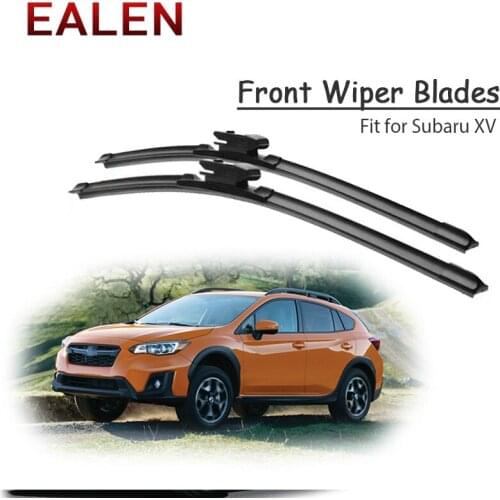 EALEN For Subaru XV 2018 2017 2016 2015 2014-2011 Windscreen Wiper Original Accessories 1Set Rubber Car Front Wiper Blade Kit
