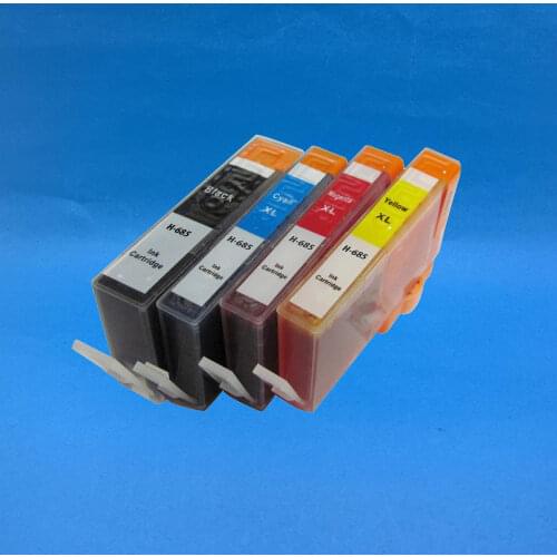 YOTAT Compatible Ink cartridge HP685 for HP 685 XL for HP Deskjet Ink Advantage 3525/4615/4625/5525/6525