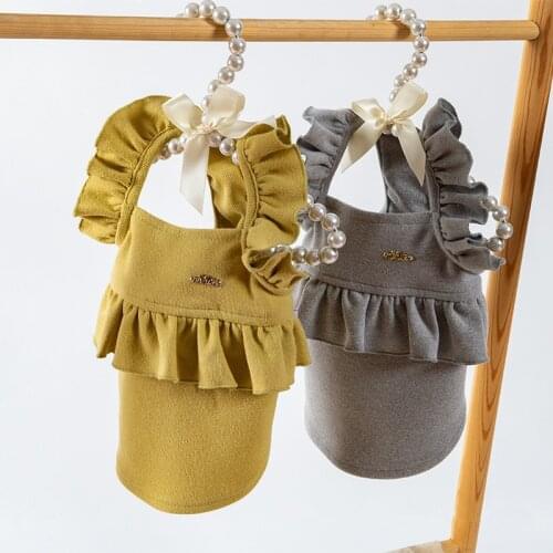 Small Dog Skirt Winter Pet Clothing Dress Puppy Chihuahua Yorkshire Clothes Pomeranian Poodle Bichon Schnauzer Princess Costume