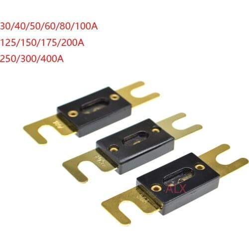 2PCS ANL/AML Bolt-on Fuse/ Fusible Link Fuse/ Auto Fuse / Blade Fuse 30A 35A 40A 50A 60A 70A 80A 100A 125A 150A 250A 400A 500A