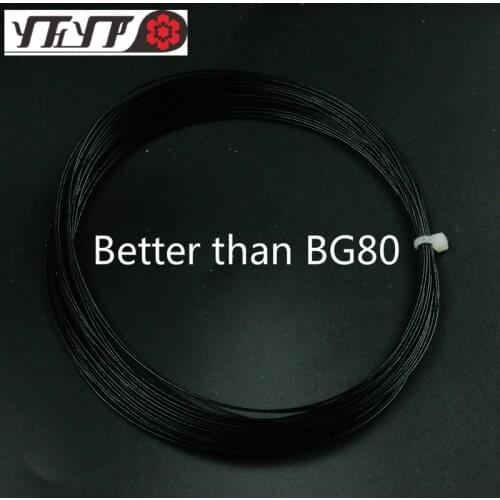 2PCS Better than BG80 Professional Badminton Racket String 0.66mm High Technology Racquet Net Good Feeling L2104-2SPB