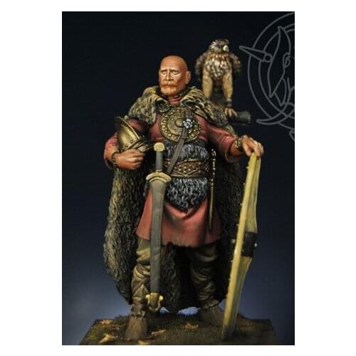 75mm scale Samurai Bruno Resin Model Kit Model Free Shipping