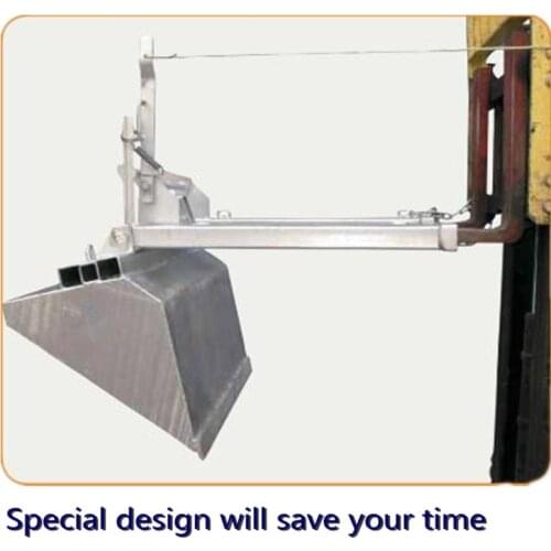 Hot sale Forklift accessories Forklift attachment Type JXCC-13 Manual bucket