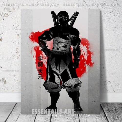 Tengen Uzui Kimetsu No Yaiba Anime Poster Canvas Wall Art Painting Decor Pictures Bedroom Living Room Home Decoration Prints