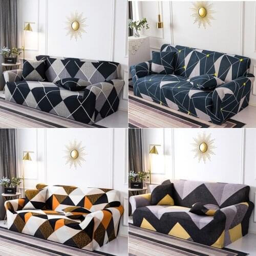 Stretch Sofa Cover for Living Room Elastic Spandex Couch Slipcover Anti-slip Fully-wrapped All-inclusive Sofa Towel Couch Cover