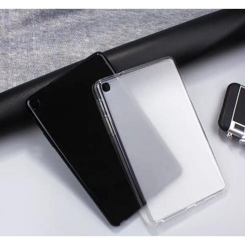 For Samsung Galaxy Tab A 8.0 2019 SM-P200 P205 with S Pen 8.0 inch Case Soft TPU Protective Cover Pudding Anti Skid Soft TPU