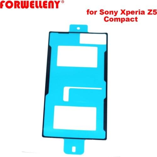 For Sony Xperia Z5 Compact mini Back Glass cover Adhesive Sticker Stickers glue door housing E5803 E5823
