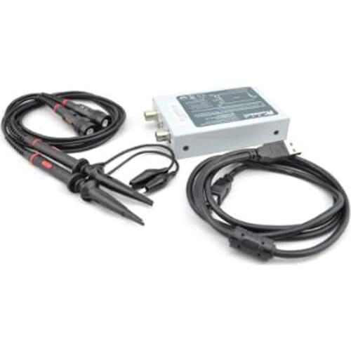 Dual channel Virtual oscilloscope USB PC oscilloscope BM102 50M sampling 20M bandwidth