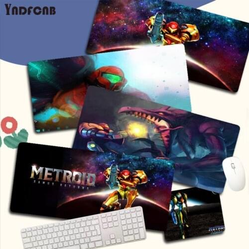 YNDFCNB Game Metroid Mouse Pad Super Creative INS Tide Large Game Size for mouse pad Keyboard Deak Mat for Cs Go LOL