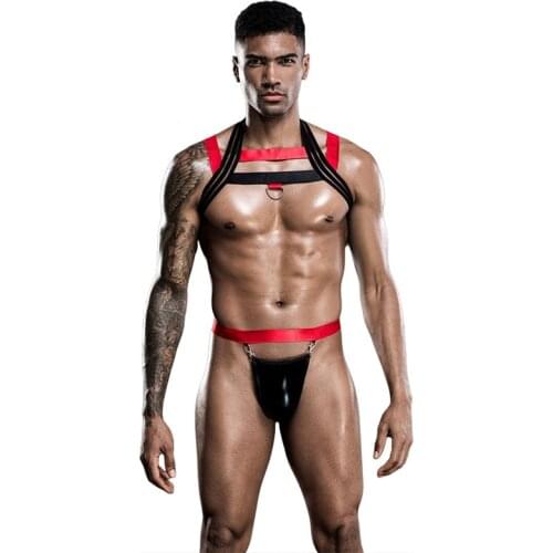 Lingerie Set Sexy Man Role Play Bandage Night Club Uniform