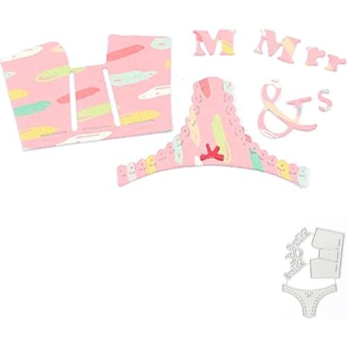 Summer swimsuit Metal Cutting Dies For DIY Scrapbooking Decorative and Card Making Embossing Craft 2021 New