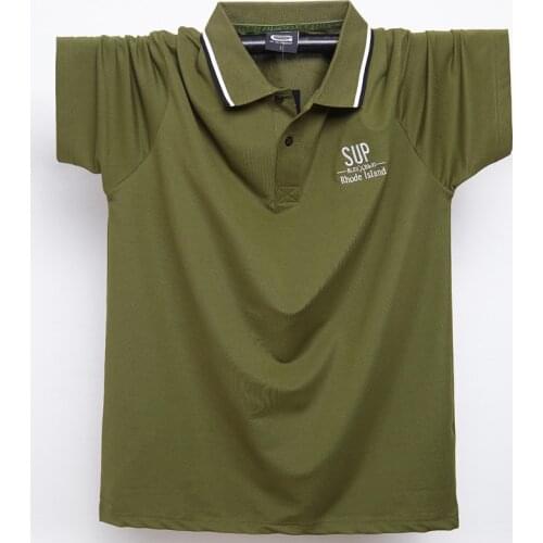 Mens Polo Shirt For 130kg Fat Big and Tall Man Brands Camisa Polo Masculina Plus Size M L XL XXL XXXL 4XL 5XL