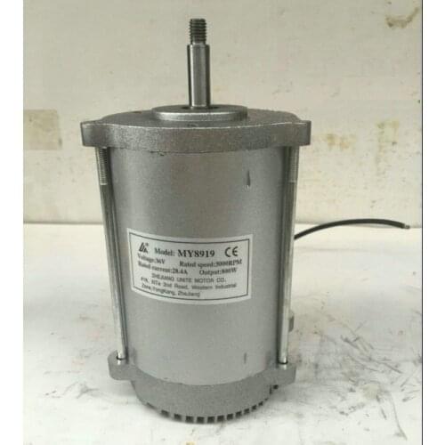 DC36V/48V 800W 3000RPM MY8919 Small permanent magnet high speed carbon brush motor Electric car scooter DIY accessories