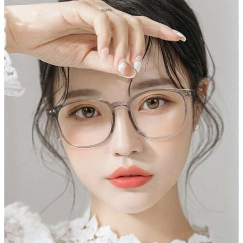 2019 New Cute Lovely Clear Eye Glasses Frames for Women Men Ultralight Eyeglasses Frame Female Male Transparent Black Gray