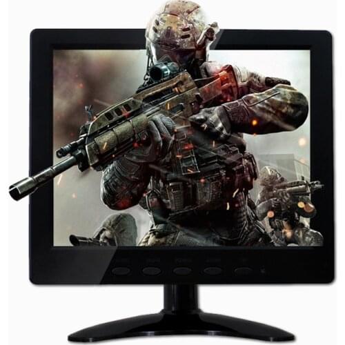 8 inches with calibration industrial LCD computer monitors VGA AV BNC hd 1024 x768