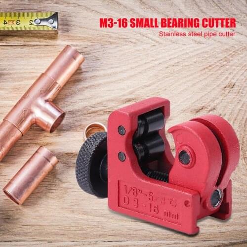 3-16mm Stainless Steel Aluminum Copper Tube Plumbing Water Tubing Cutting Tools Miniature Bearing Cutter Hand Tools