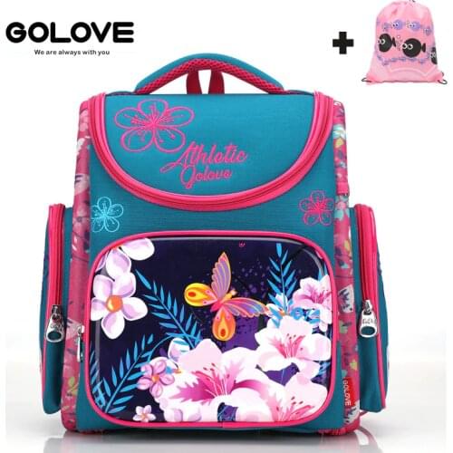 Girls Knapsack 3D Butterfly Children School Bags for Boy Dinosuar Orthopedic School Backpacks Primary Schoolbag Mochila Escolar