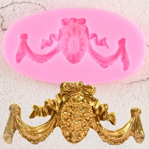 Sugar Craft Flower Silicone Mold Cake Border Fondant Molds DIY Wedding Cake Decorating Tools Candy Clay Chocolate Gumpaste Mould
