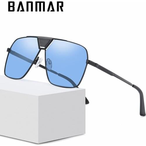 BANMAR Polarized Sunglasses Mens Driving Shades Outdoor sports For Men Luxury Brand Designer Oculos