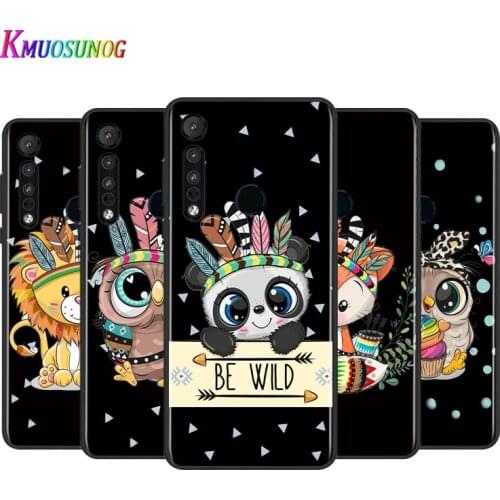 Cute Cartoon Animals For Motorola G9 G8 G Stylus Power One Fusion Hyper Edge E7 E6 5G Plus Play Lite Silicone Phone Case