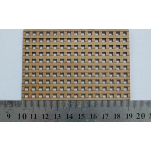 NIDALE model Free shipping Ancient sail boat model accessories cherry grating plate pitch-row 3x3mm