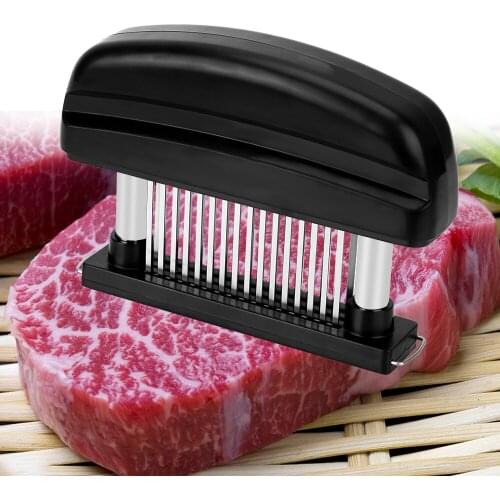 Meat Tenderizer Tender Stainless Steel 48 Blades Needle Meat Hammer For Beef Steak Kitchen Tools Cooking Tools