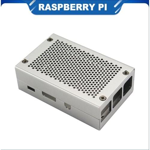 ITINIT R451 Raspberry Pi 3 Model B Plus Metal Case Aluminium Doos Zilver Kleur Shell compatibel voor Raspberry Pi 3