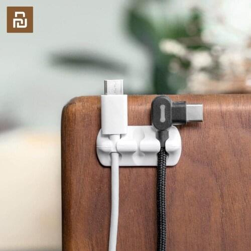 Youpin Bcase silicone wire storage device Mini protable at most 15 wires Silicone material tidy for mi smart home