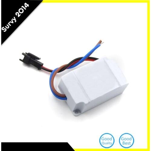 "1X AC 85V-265V to DC 2V-12V LED Electronic Transformer Power Supply Driver 3X1W diy electronics