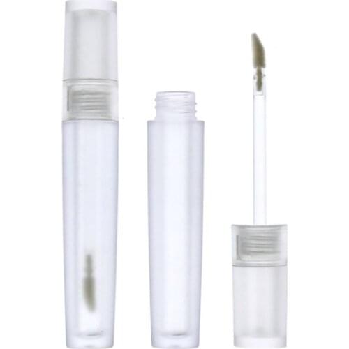 1pcs 4.5ml DIY Lip Gloss Tubes Frosted Matte Plastic Containers Empty Cosmetic Lip Balm Bottle DIY Make Up Tools