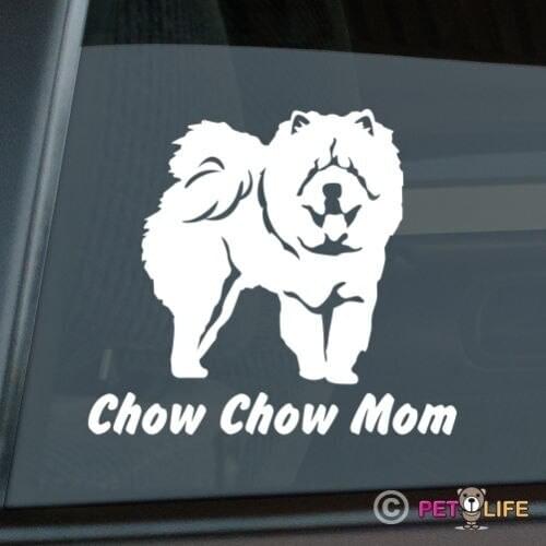 Chow Chow Mom Sticker Die Cut Vinyl - v2 computer decal