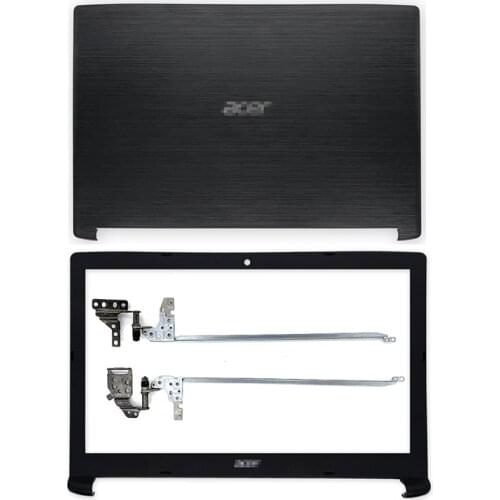 FOR Acer Aspire 3 A315-53 A315-53G Series Laptop LCD Back Cover/Front Bezel/LCD Hinges Top Case Black AM28Z000100