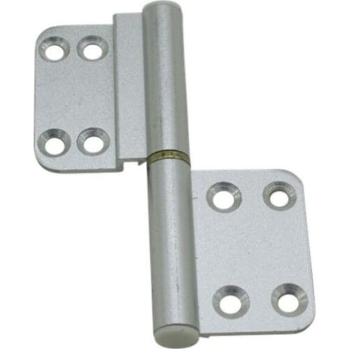 Bathroom door hinge 94X41MM detachment aluminum alloy hinge X 2