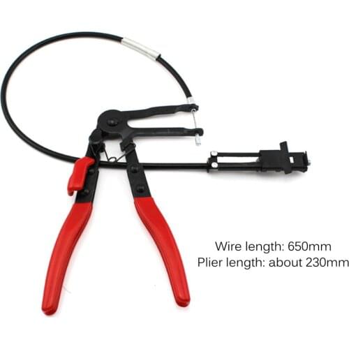 Flexible Lock Hose Clip Clamp Plier Bundle Clamp Cable Wire Plier Car Auto Fuel Oil Water Pipe Install Repairing Tool