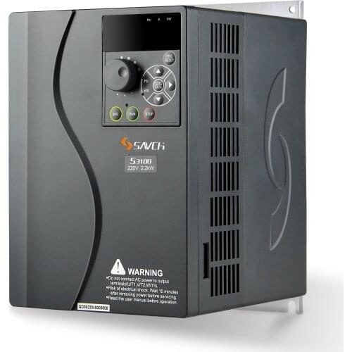 Sanch S3100 compact size economic vector control 2.2kw 220v ac variable frequency inverter for induction motor