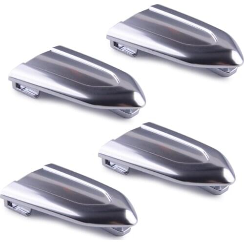 4Pcs Chrome ABS Door Lock Cylinder Cover Trim Cap Fit For Cadillac ATS XTS XT5 XT4 CTS CT6 Car Accessories