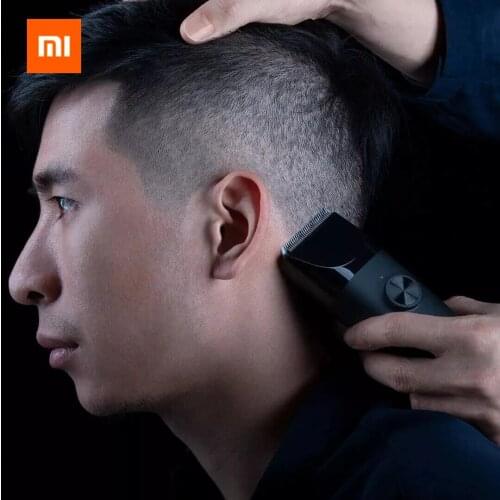 Original Xiaomi Mijia Hair Clipper Profesional Hair Trimmer Haircut Shaving Shaver Cutting Machine Washable Ceramic Cutter Head