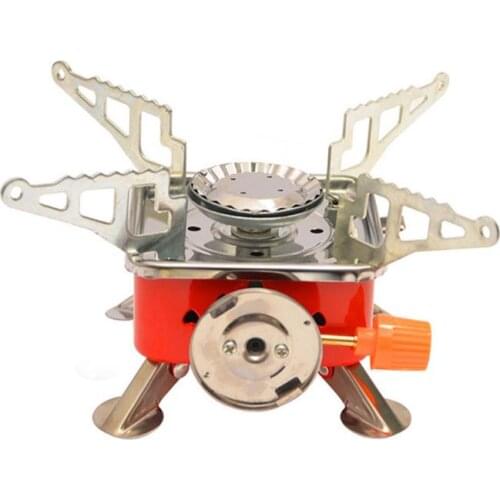 Mini Camping Stove Folding Outdoor Gas Stove Portable Picnic Split Cooker Burner