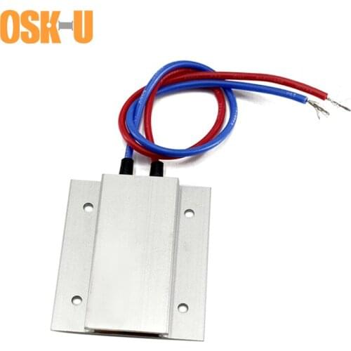 2pc 220V 70/270C PTC Heater Element 50x44x6mm PTC Heater Plate Constant Temperature Electric Heating Element for Instrumentation