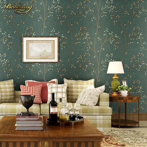 Beibehang Tree Pattern Wallpaper roll Luxury Non-Woven Geometry Wall Paper for Living Room Home Decor Vintage papel de parede 3D