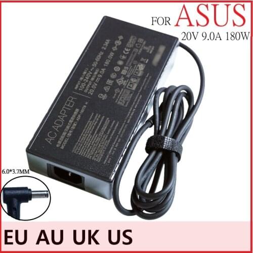 New 180W 20V 9A ADP-180TB H AC Adapter For ASUS ROG 14 GA401I G14 GA5021 GA502D Tuf Gaming A17 Laptop Power 6.0*3.7mm