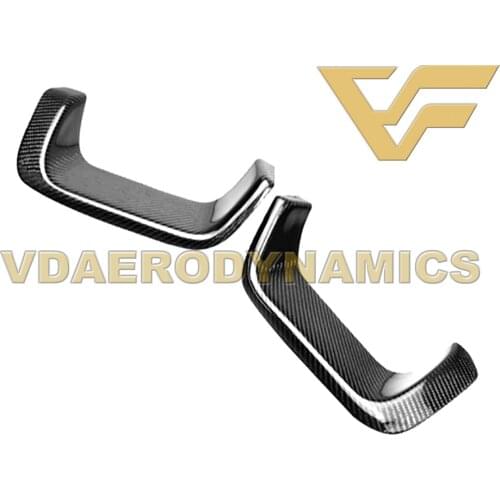 Suitable For 08-11 Subaru Impreza WRX Sti 10 GRB GRF VAD Carbon Fiber Rear Bumper Exhaust Opener Heat Shield