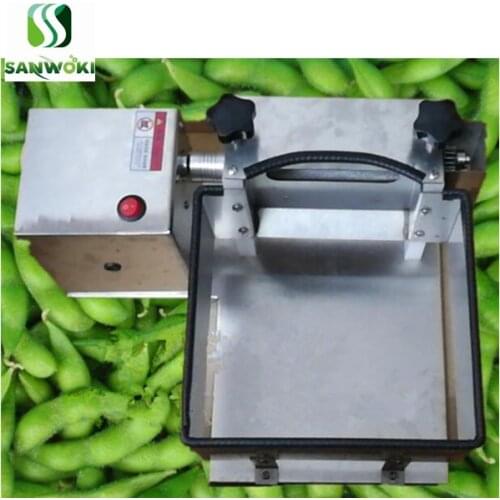 Semi-automatic soybean peeler machine Green bean pod peeler machine Edamame sheller machine Green bean shelling machine