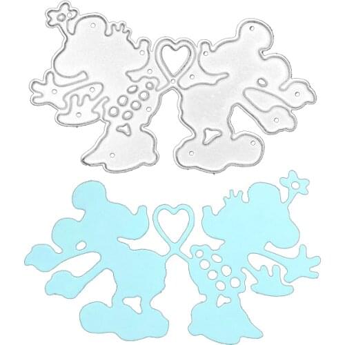 Julyarts Mouse Cutting Dies 2021 Card Making Dies Scrapbooking Nouveau Arrivage Decoratieve Embossing Decoratie Craft