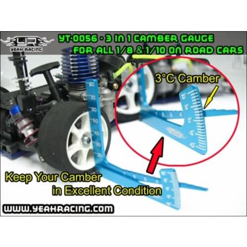 Shunting tools camber car height tires angle balancing tool standard ruler For 1/10 RC Car HSP 94123 94122 94111 94188